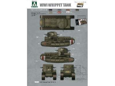 Czołg Mark A Whippet - I W.Ś. - zdjęcie 6