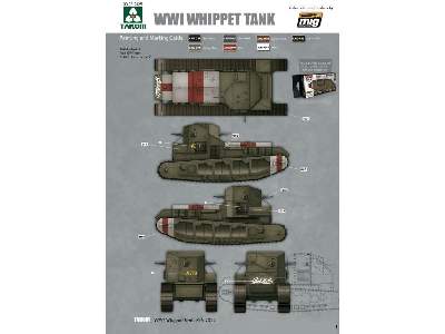 Czołg Mark A Whippet - I W.Ś. - zdjęcie 7
