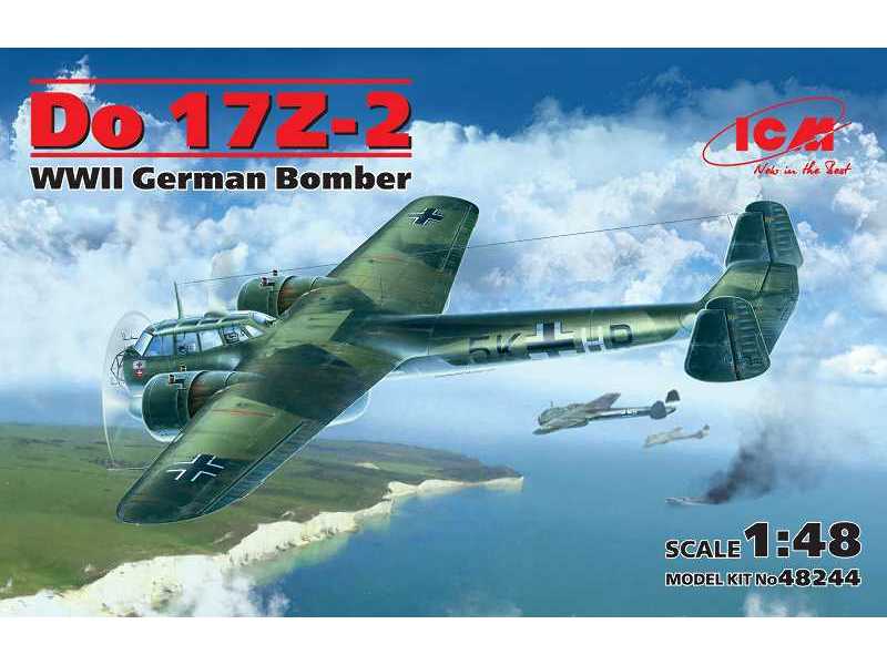 Do 17Z-2 - niemiecki bombowiec - II W.Ś. - zdjęcie 1 Do 17Z-2 - niemiecki bombowiec - II W.Ś. - zdjęcie 1