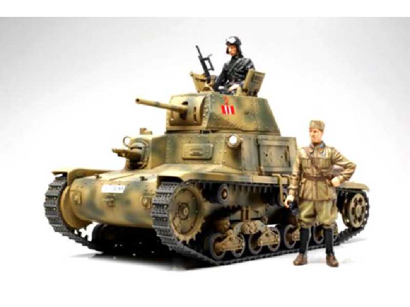 Czołg włoski Carro Armato M13/40 - zdjęcie 1 Czołg włoski Carro Armato M13/40 - zdjęcie 1