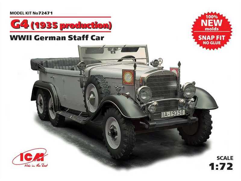 Mercedes G4 - niemiecki samochód sztabowy - 1935 - zdjęcie 1 Mercedes G4 - niemiecki samochód sztabowy - 1935 - zdjęcie 1