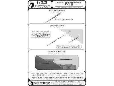 Odgromniki elektrostatyczne - używane na samolotach F-16 (16 szt - zdjęcie 3