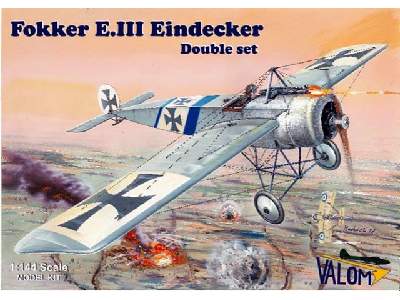 Fokker E.III Eindecker - double set - zdjęcie 1