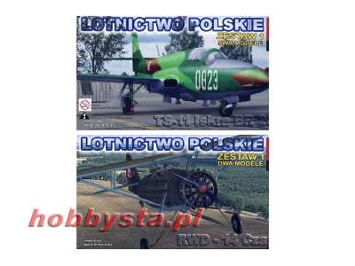 RWD-14 Czapla + TS-11 Iskra BR 200 - 2 modele - zdjęcie 1