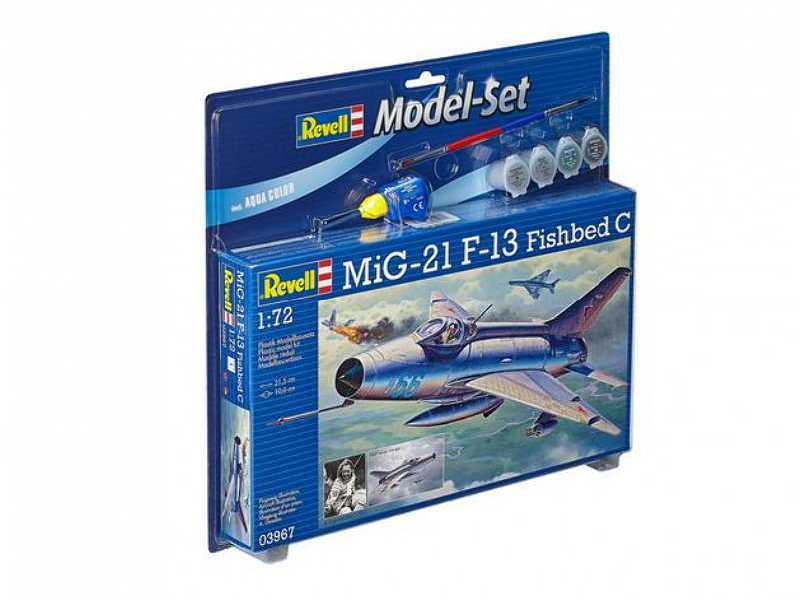 MiG-21 F-13 Fishbed C - zestaw podarunkowy - zdjęcie 1 MiG-21 F-13 Fishbed C - zestaw podarunkowy - zdjęcie 1