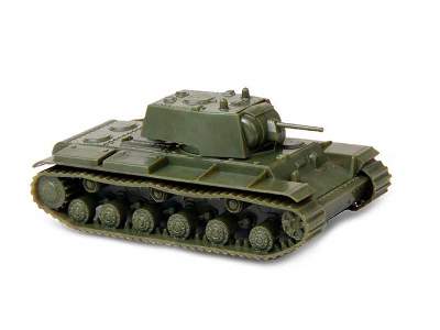 KV-1 sowiecki cięzki czołg z działem F-32 - model 1941 - zdjęcie 2