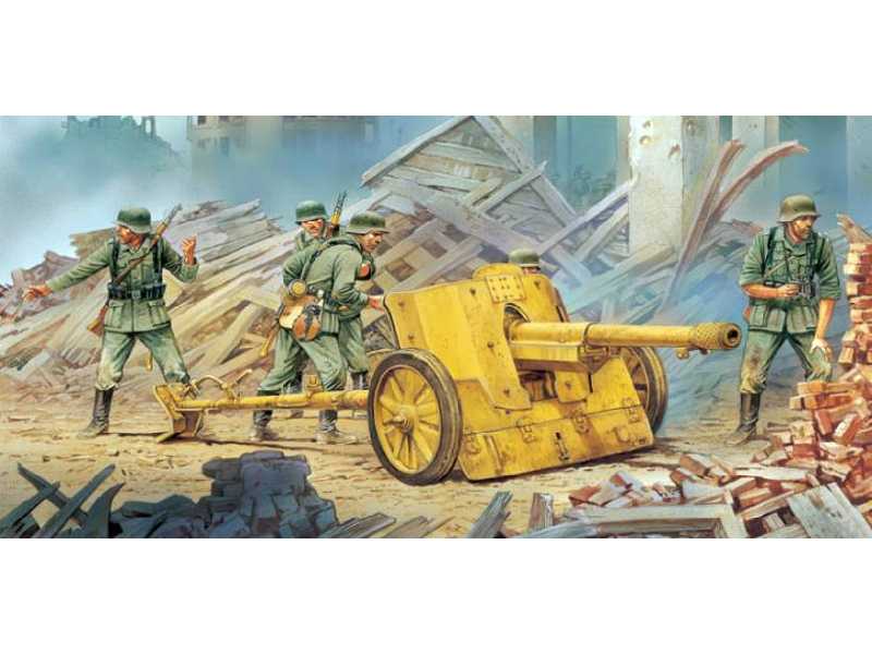 Działo 7.5cm PaK 97/38 z obsługą - Premium Edition - zdjęcie 1 Działo 7.5cm PaK 97/38 z obsługą - Premium Edition - zdjęcie 1
