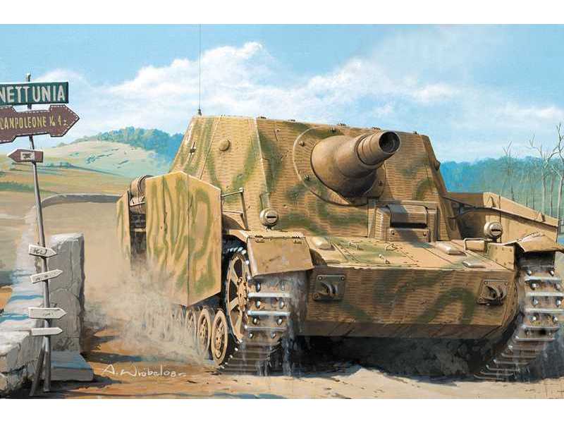 German SturmPanzer IV early version (mid production) w/interior - zdjęcie 1 German SturmPanzer IV early version (mid production) w/interior - zdjęcie 1