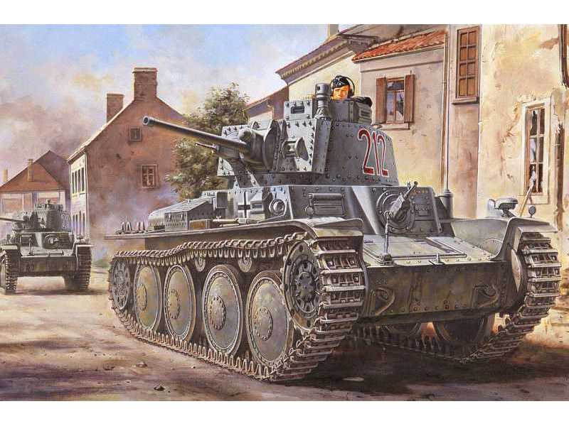 German Pz.Kpfw. / Pz.BfWg 38(t) Ausf. B - zdjęcie 1 German Pz.Kpfw. / Pz.BfWg 38(t) Ausf. B - zdjęcie 1