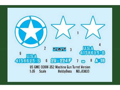 US GMC CCKW-352 ciężarówka z karabinem maszynowym - zdjęcie 3