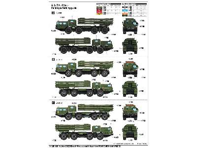 Sowiecka wyrzutnia 9A52-2 Smerch-M, RSZO 9k58 Smerch MRLS - zdjęcie 6