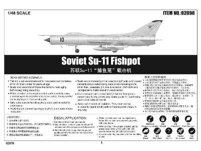 Su-11 Fishpot - radziecki myśliwiec przechwytujący - zdjęcie 5