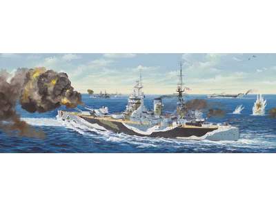 Pancernik HMS Rodney - zdjęcie 1