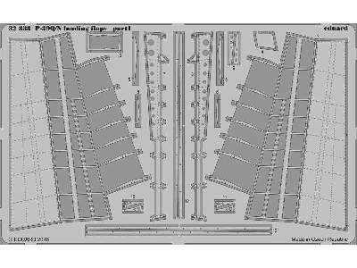 P-39Q/ N landing flaps 1/32 - Kitty Hawk - zdjęcie 2