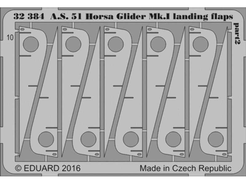 A. S. 51 Horsa Glider Mk. I landing flaps 1/32 - Bronco - zdjęcie 1