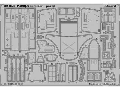 P-39Q/ N interior 1/32 - Kitty Hawk - zdjęcie 1