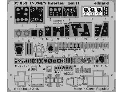 P-39Q/ N interior 1/32 - Kitty Hawk - zdjęcie 2