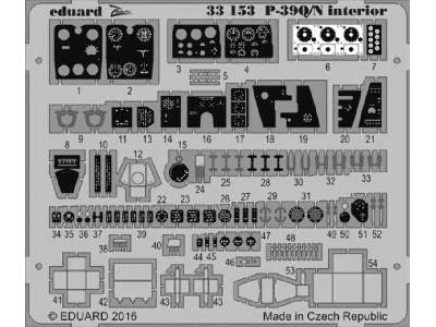 P-39Q/ N interior 1/32 - Kitty Hawk - zdjęcie 1