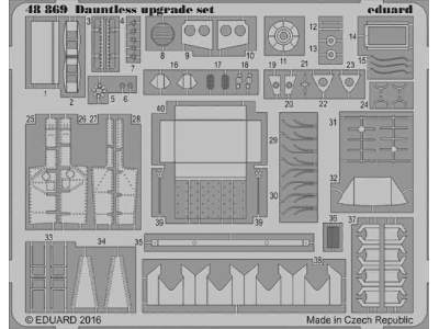 Dauntless upgrade set 1/48 - Eduard - zdjęcie 1