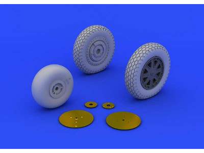 P-39 wheels early 1/48 - Eduard - zdjęcie 2