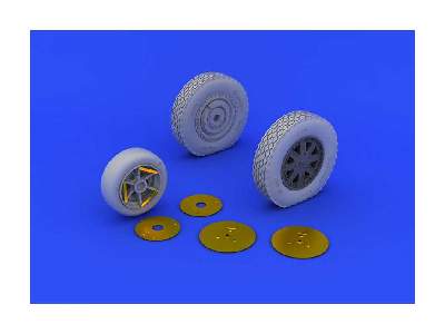 P-39 wheels late 1/48 - Eduard - zdjęcie 12