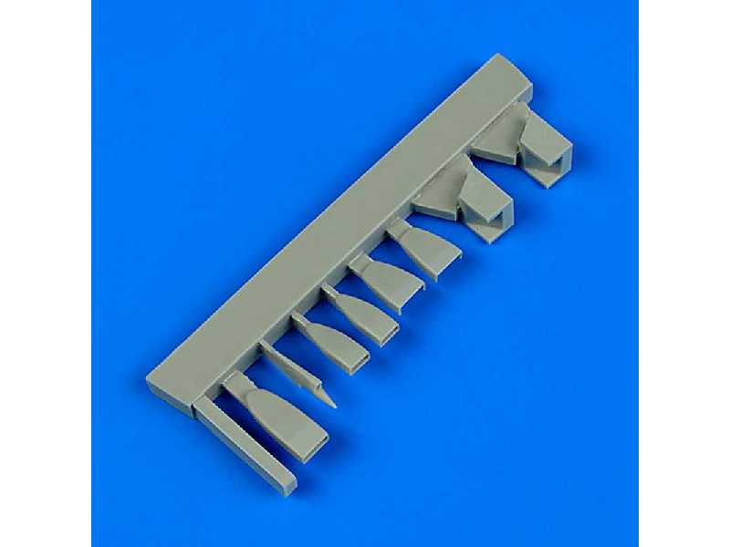 Su-9 Fishpot air scoops - Trumpeter - zdjęcie 1 Su-9 Fishpot air scoops - Trumpeter - zdjęcie 1