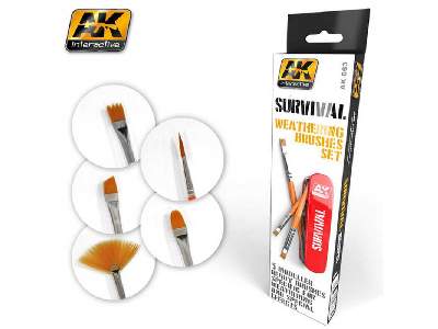 Survival Weathering Brushes Set - zdjęcie 1