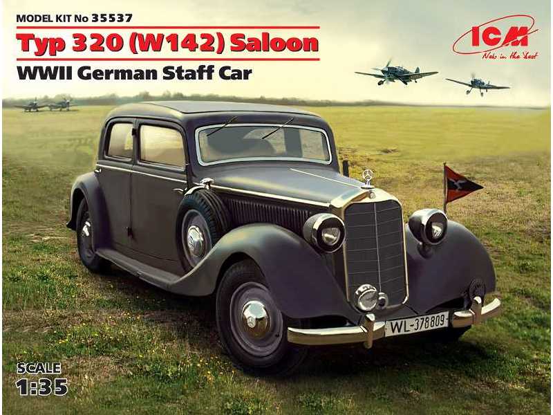 Mercedes-Benz Typ 320 (W142) Saloon niemiecki samochód sztabowy - zdjęcie 1 Mercedes-Benz Typ 320 (W142) Saloon niemiecki samochód sztabowy - zdjęcie 1