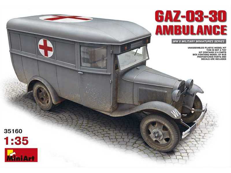 Gaz-03-30 Ambulans - zdjęcie 1 Gaz-03-30 Ambulans - zdjęcie 1