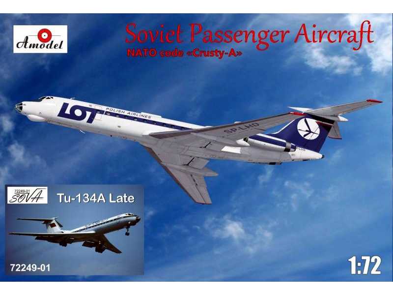 Tupolew Tu-134 PLL LOT - zdjęcie 1 Tupolew Tu-134 PLL LOT - zdjęcie 1