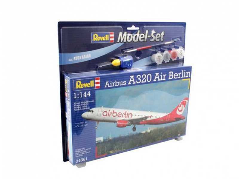 Airbus A320 AirBerlin - zestaw podarunkowy - zdjęcie 1 Airbus A320 AirBerlin - zestaw podarunkowy - zdjęcie 1