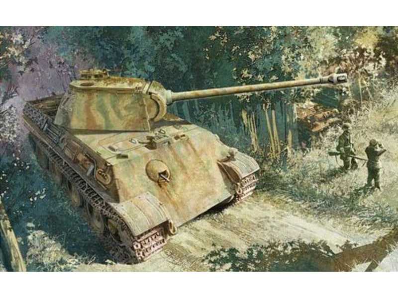 Panther G wczesna produkcja - Pz.Rgt.26 - Front Włoski - zdjęcie 1 Panther G wczesna produkcja - Pz.Rgt.26 - Front Włoski - zdjęcie 1