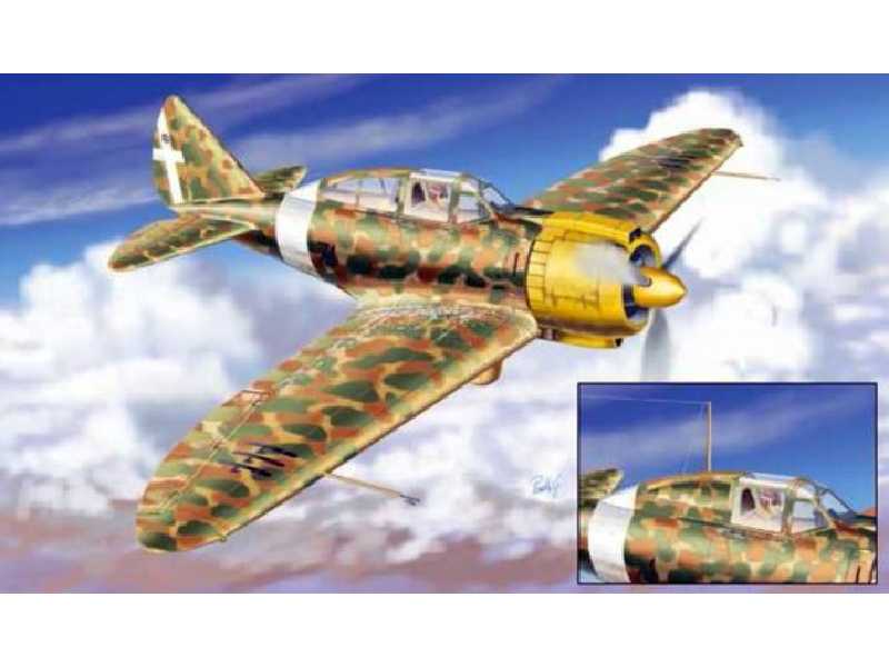 Włoski myśliwiec Reggiane Re.2000 GA - zdjęcie 1 Włoski myśliwiec Reggiane Re.2000 GA - zdjęcie 1