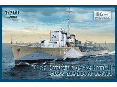 ORP Kujawiak 1942 niszczyciel eskortowy typu Hunt II - zdjęcie 1