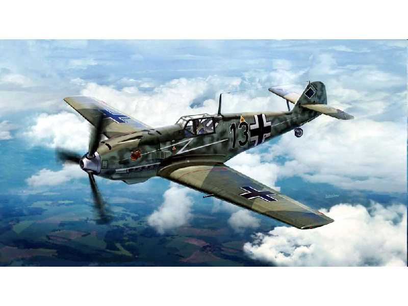 Messerschmitt Bf109e-4 Jg77 Blitz Limited Edition - zdjęcie 1 Messerschmitt Bf109e-4 Jg77 Blitz Limited Edition - zdjęcie 1