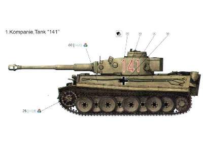 Tiger I Pz.Kpfw.VI Aust.E Sd.Kfz.181 - initial - 1943 - Tunezja - zdjęcie 14