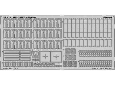 MiG-23BN weapons 1/48 - Trumpeter - zdjęcie 1