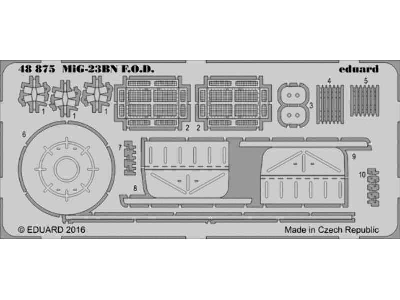 MiG-23BN F. O.D. 1/48 - Trumpeter - zdjęcie 1 MiG-23BN F. O.D. 1/48 - Trumpeter - zdjęcie 1