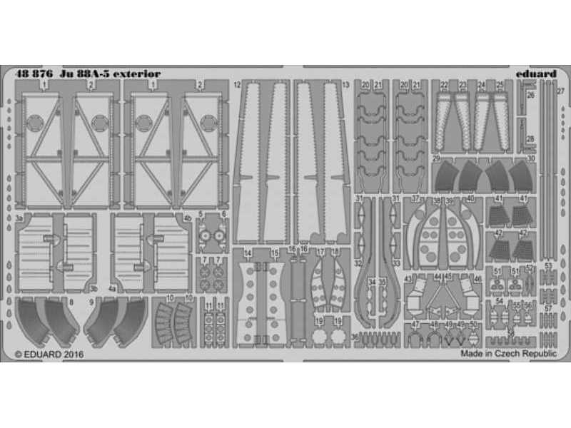 Ju 88A-5 exterior 1/48 - Icm - zdjęcie 1 Ju 88A-5 exterior 1/48 - Icm - zdjęcie 1