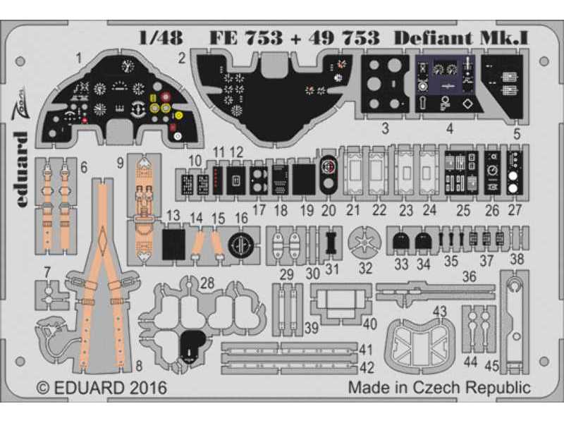 Defiant Mk. I 1/48 - Airfix - zdjęcie 1 Defiant Mk. I 1/48 - Airfix - zdjęcie 1