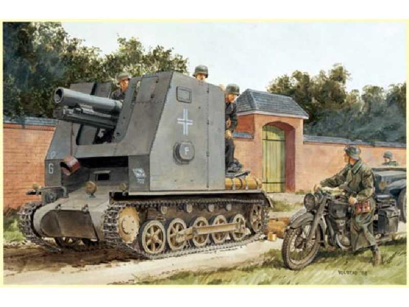 15cm s.IG.33(Sf) auf Pz.Kpfw.I Ausf.B - zdjęcie 1 15cm s.IG.33(Sf) auf Pz.Kpfw.I Ausf.B - zdjęcie 1