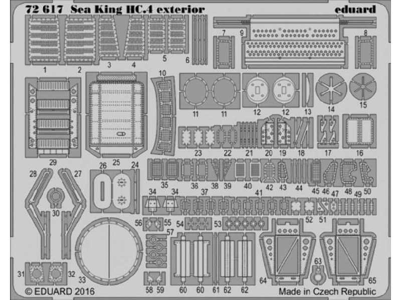 Sea King HC.4 exterior 1/72 - Airfix - zdjęcie 1 Sea King HC.4 exterior 1/72 - Airfix - zdjęcie 1