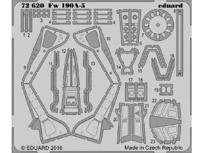 Fw 190A-5 1/72 - Eduard - zdjęcie 1