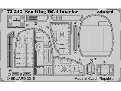 Sea King HC.4 interior 1/72 - Airfix - zdjęcie 2