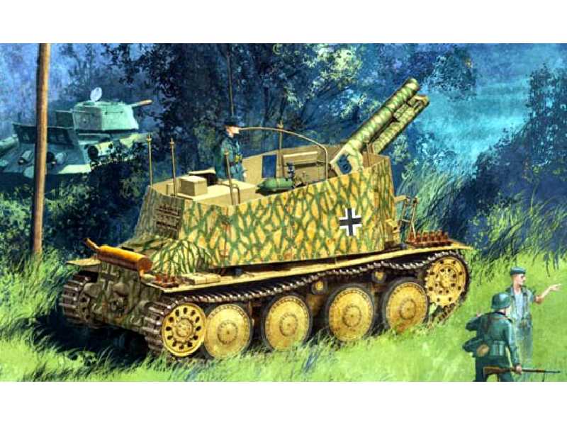 Sd.Kfz.138/1 Geschutzwagen 38 H fur s.IG.33/1 - zdjęcie 1 Sd.Kfz.138/1 Geschutzwagen 38 H fur s.IG.33/1 - zdjęcie 1