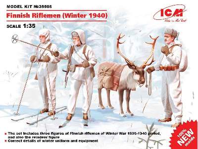 Fińscy strzelcy - zima 1940 - zdjęcie 20