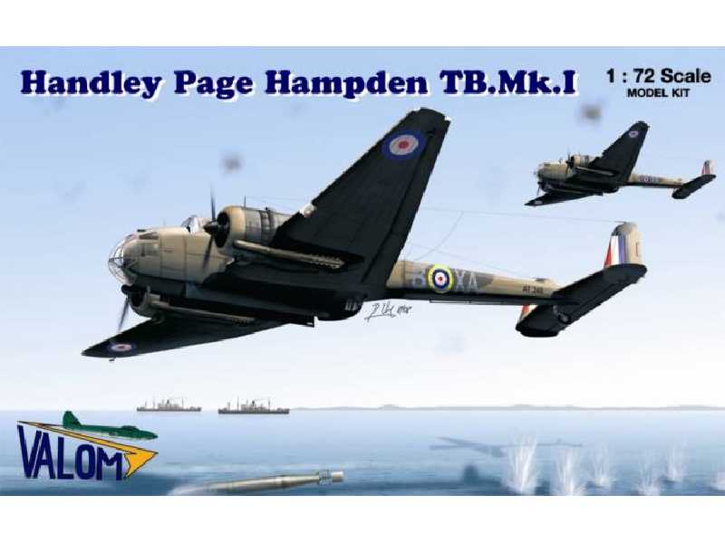 Bombowiec torpedowy Handley Page Hampden TB.Mk.I - zdjęcie 1 Bombowiec torpedowy Handley Page Hampden TB.Mk.I - zdjęcie 1