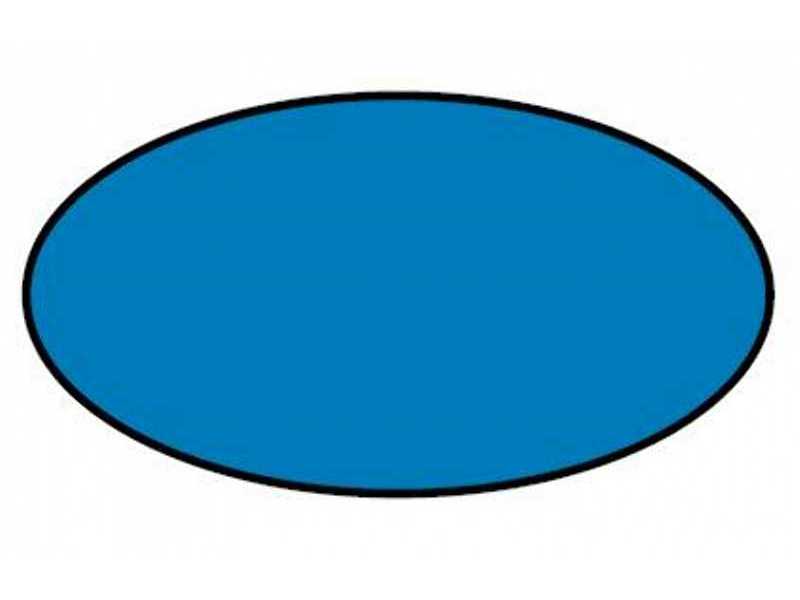 Blue Clear Flip Flop (G) - błyszcząca - zdjęcie 1