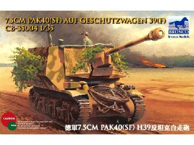 7.5cm Pak40(SF) Auf Geschutzwagen 39(F) - zdjęcie 1