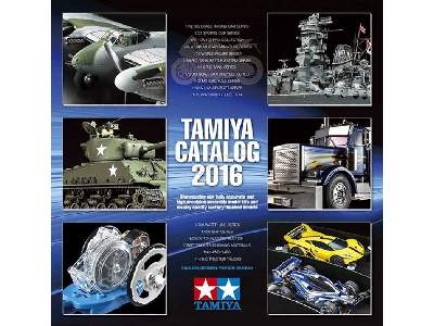 Katalog TAMIYA 2016 - zdjęcie 1